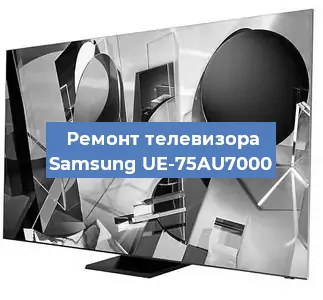 Замена материнской платы на телевизоре Samsung UE-75AU7000 в Тюмени